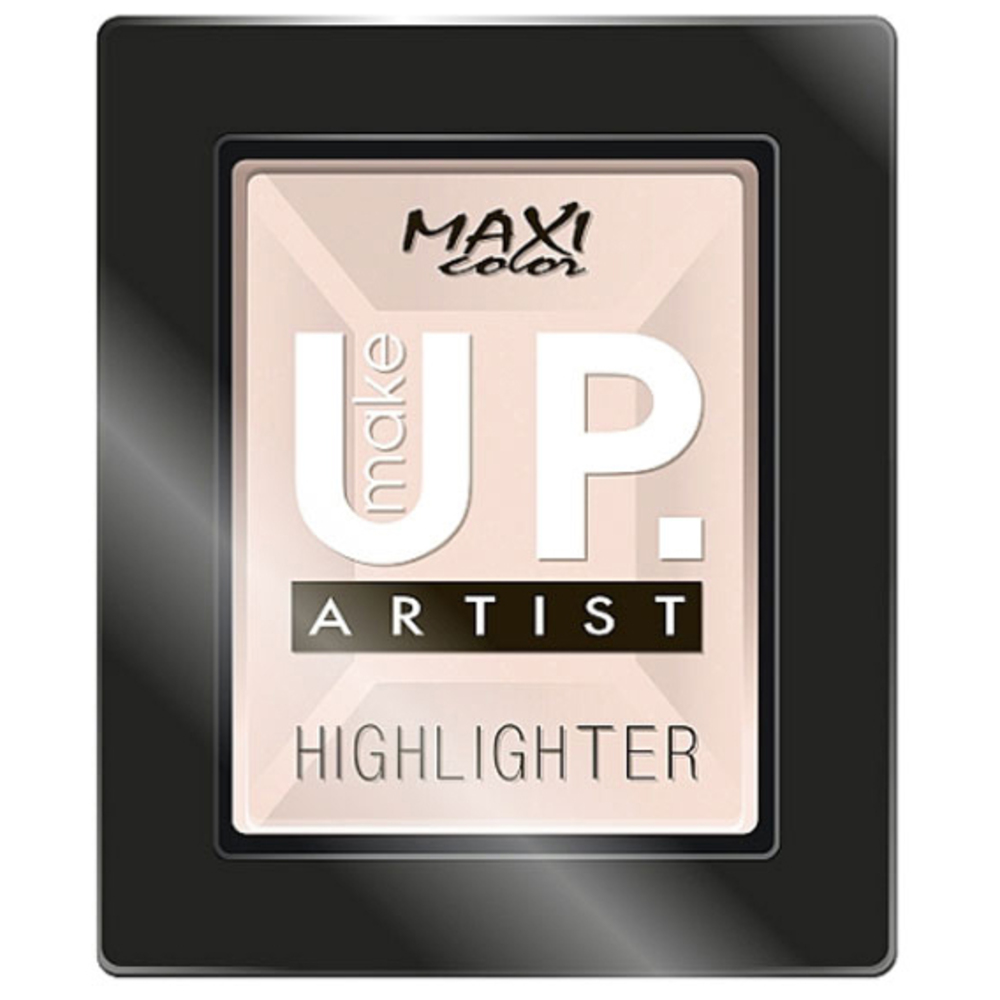 Хайлайтер компактный Maxi Color Make Up Artist тон 01 Звездное сияние 8 г - фото 1