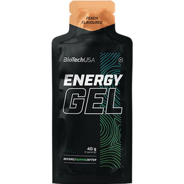 Энергетик BiotechUSA Energy Gel peach 40 г - фото 1