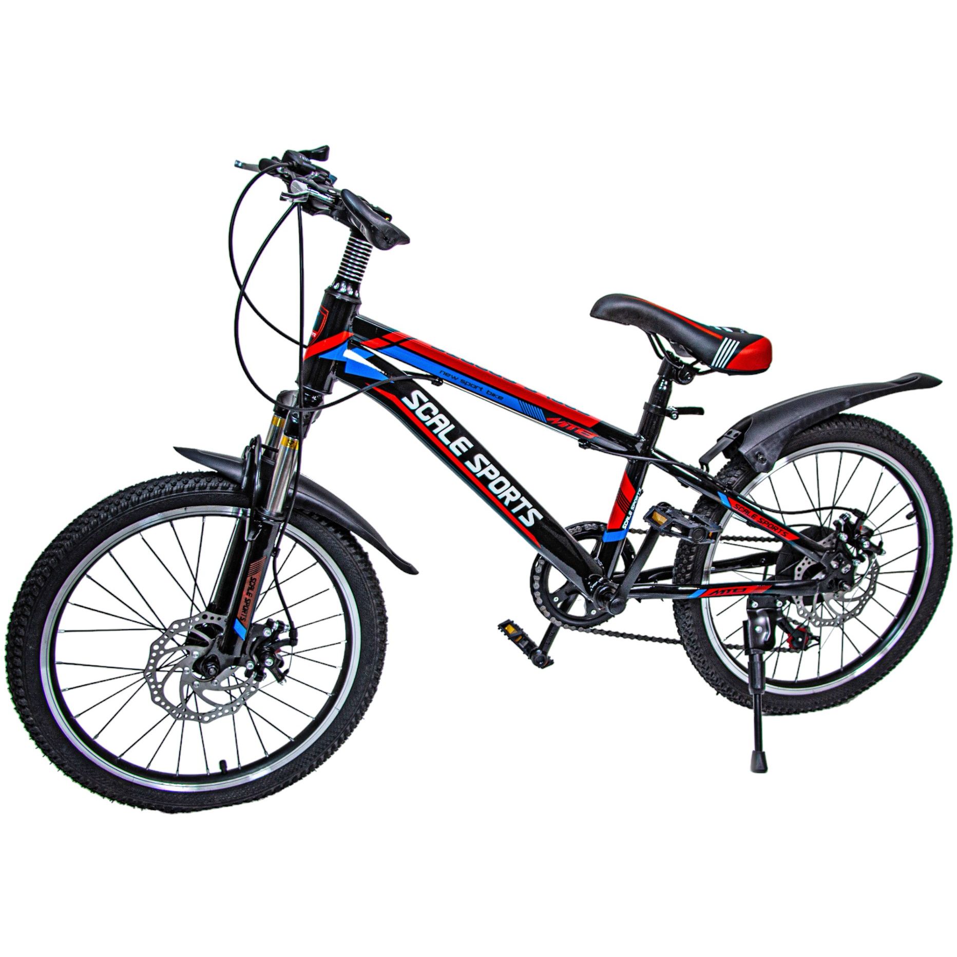 Детский велосипед Scale Sports 20 дюймов красный 231866 - фото 1