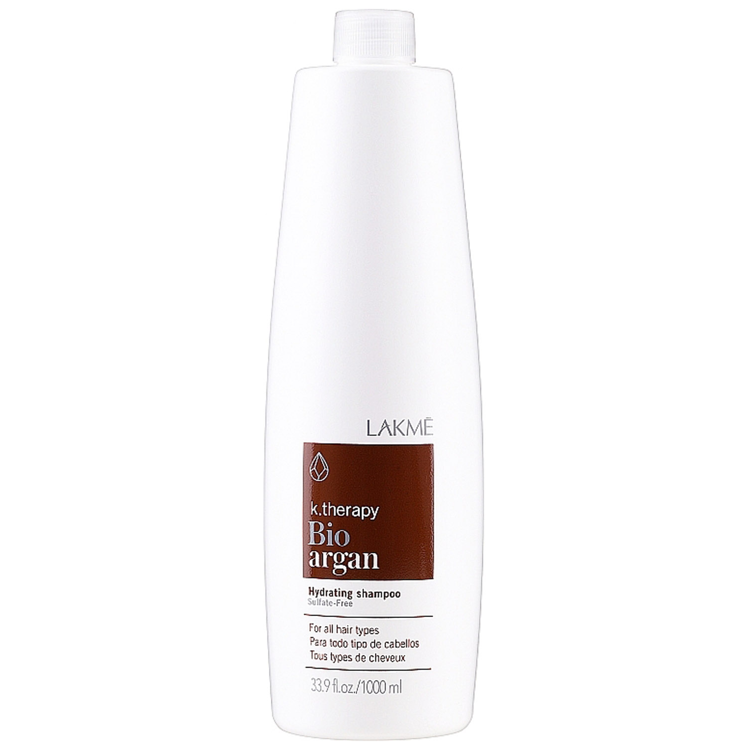 Шампунь для волос Lakme K.Therapy Bio Argan Shampoo, 1000 мл - фото 1
