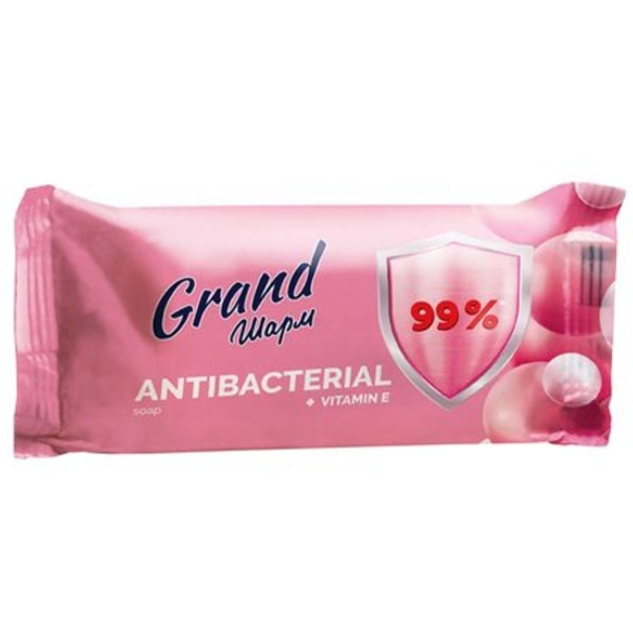 Мыло Grand Шарм Antibacterial + Vitamin E, 100 г - фото 1
