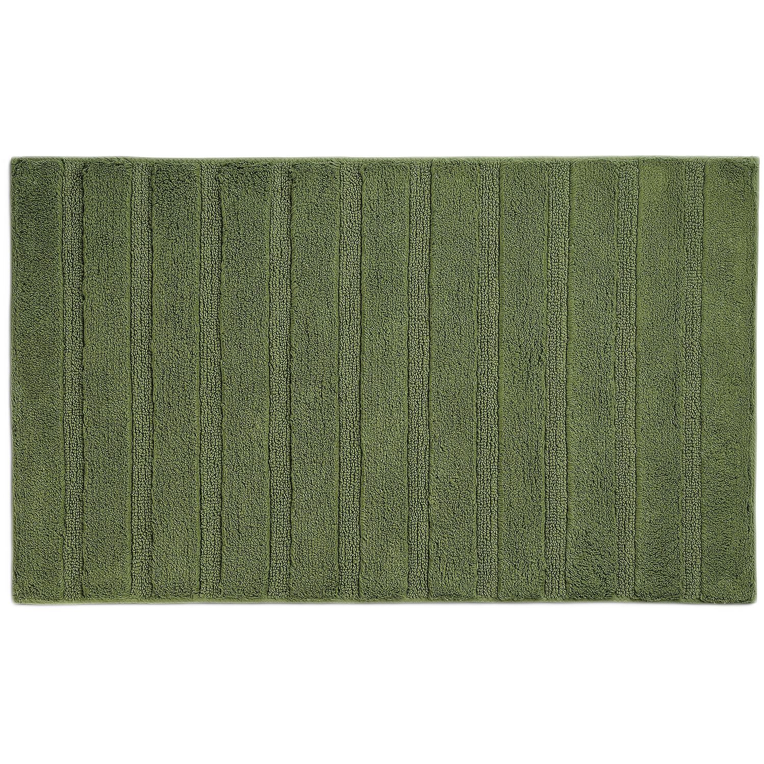 Килимок для ванної Kela Megan 80x50x1.6 см зелений мох (24705) - фото 1