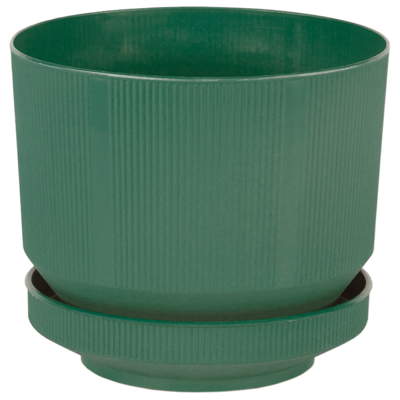 Горшок для цветов Serinova Lux, 1.7 л, зеленый (S281-Yesil) - фото 1