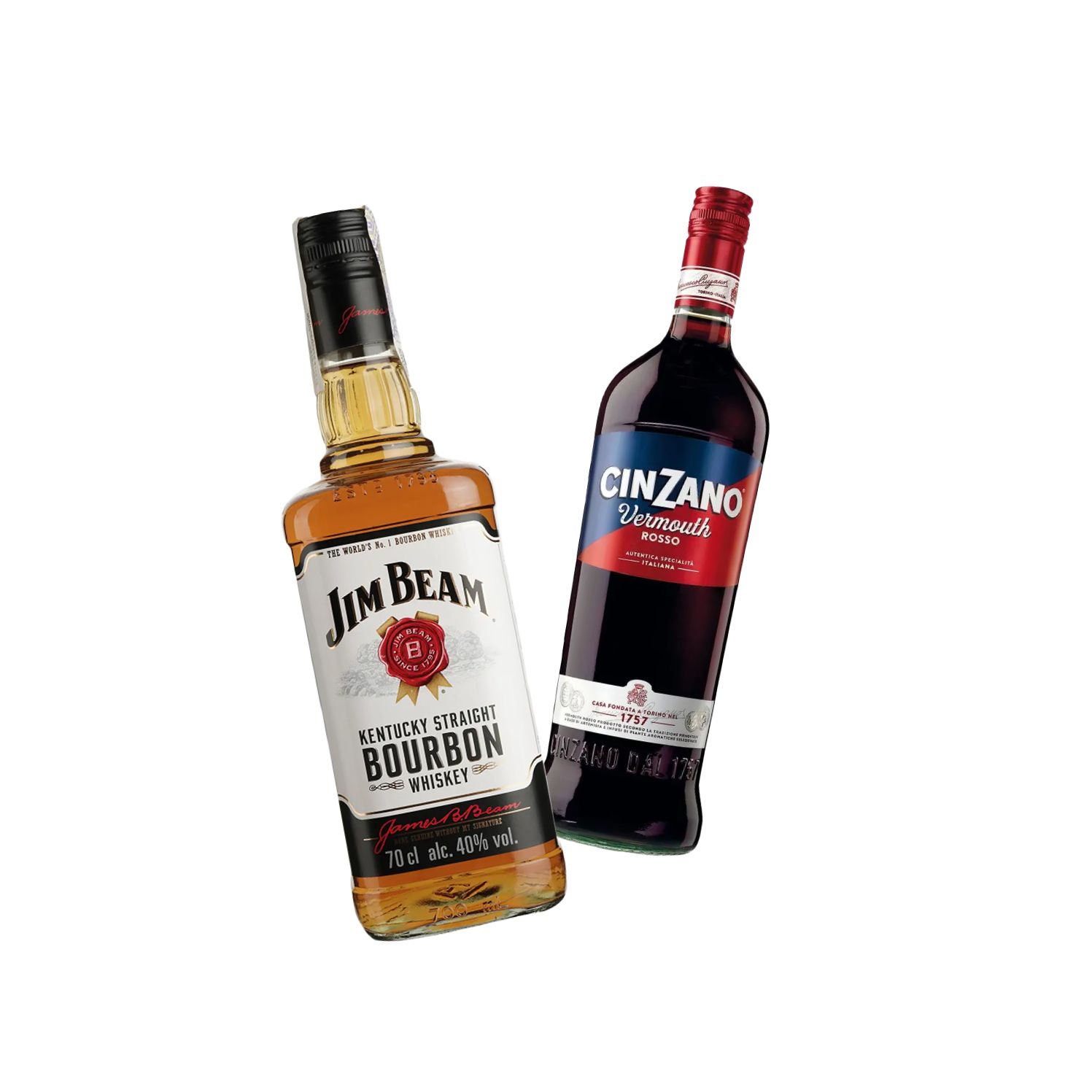 Коктейль Manhattan (набор ингредиентов) х12 на основе Jim Beam White Straight Bourbon - фото 2