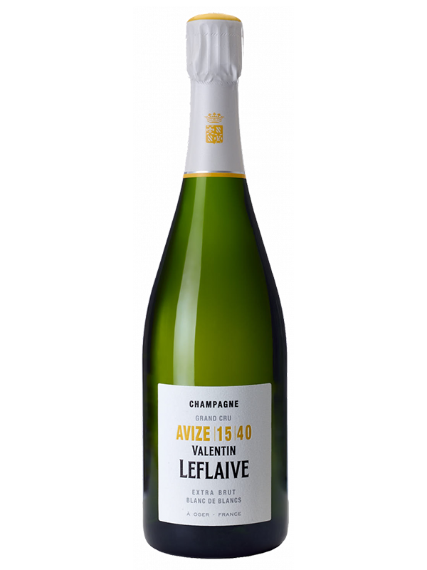 Вино Valentin Leflaive Champagne Extra Brut Grand Cru Avize Blanс de Blancs AOC, белое, экстра брют, 0,75 л - фото 1