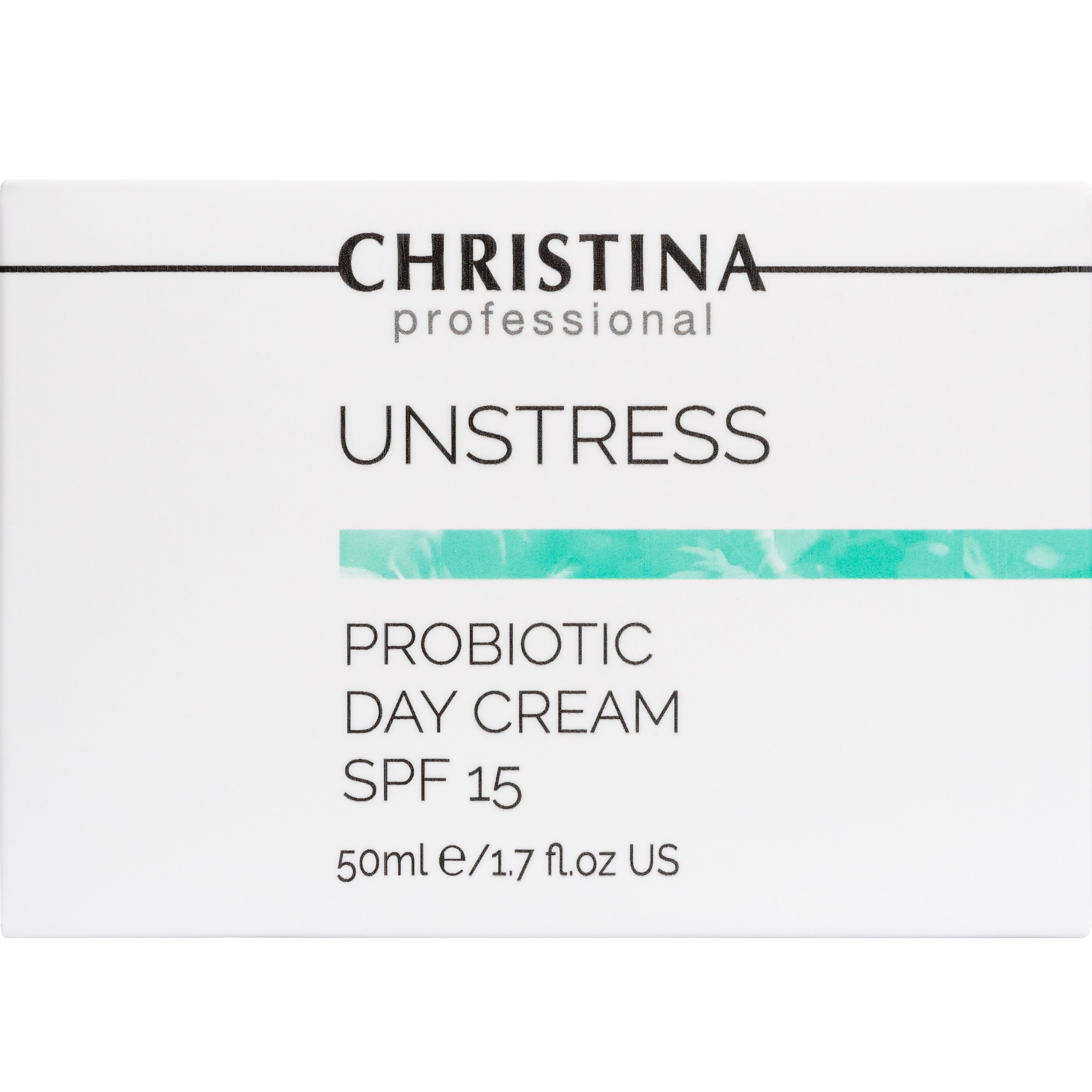 Крем для обличчя з пробіотичною дією Christina Unstress ProBiotic Day Cream SPF 15 50 мл - фото 2