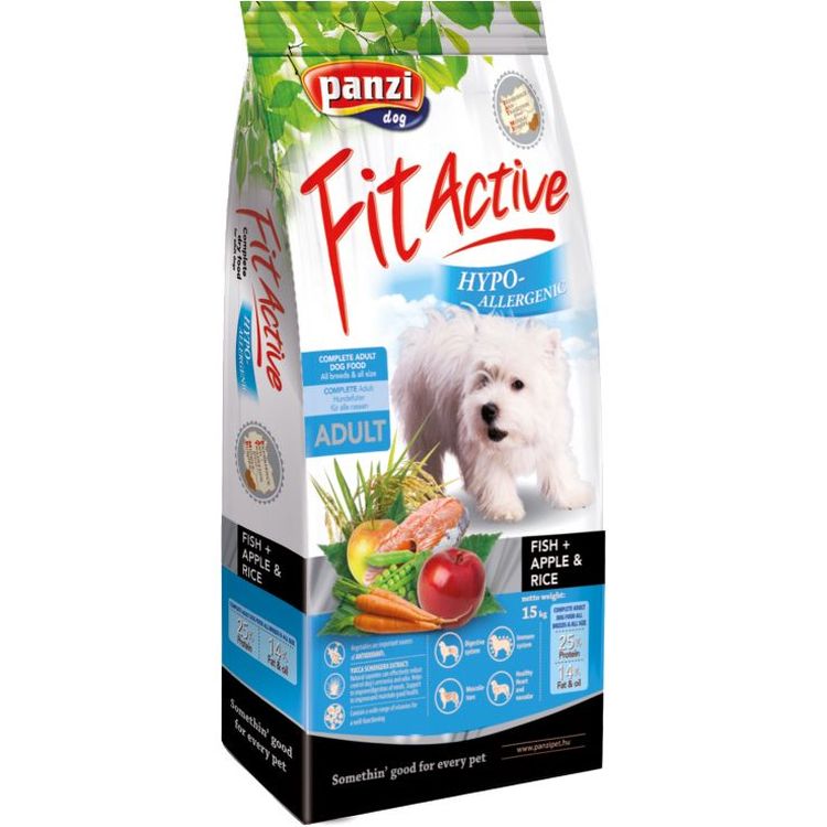 Сухой корм для взрослых собак маленьких пород FitActive B.C. Small, гипоаллергенный, 15 кг - фото 1