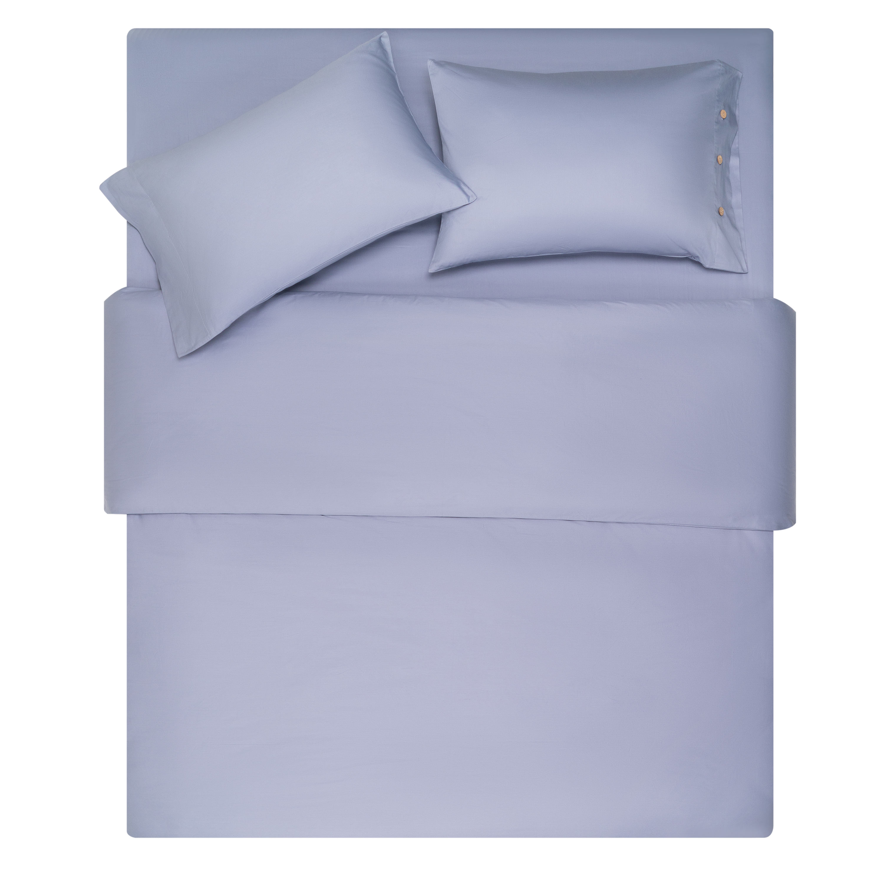 Комплект постельного белья Ardesto Mix&Match полуторный сатин светло-серый (ART1622SF) - фото 7
