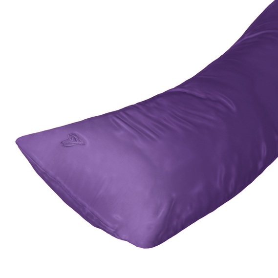Наволочка Ideia S-Form, сатин, 130х40 см, фіолетовий (08-13230 бургунді) - фото 2
