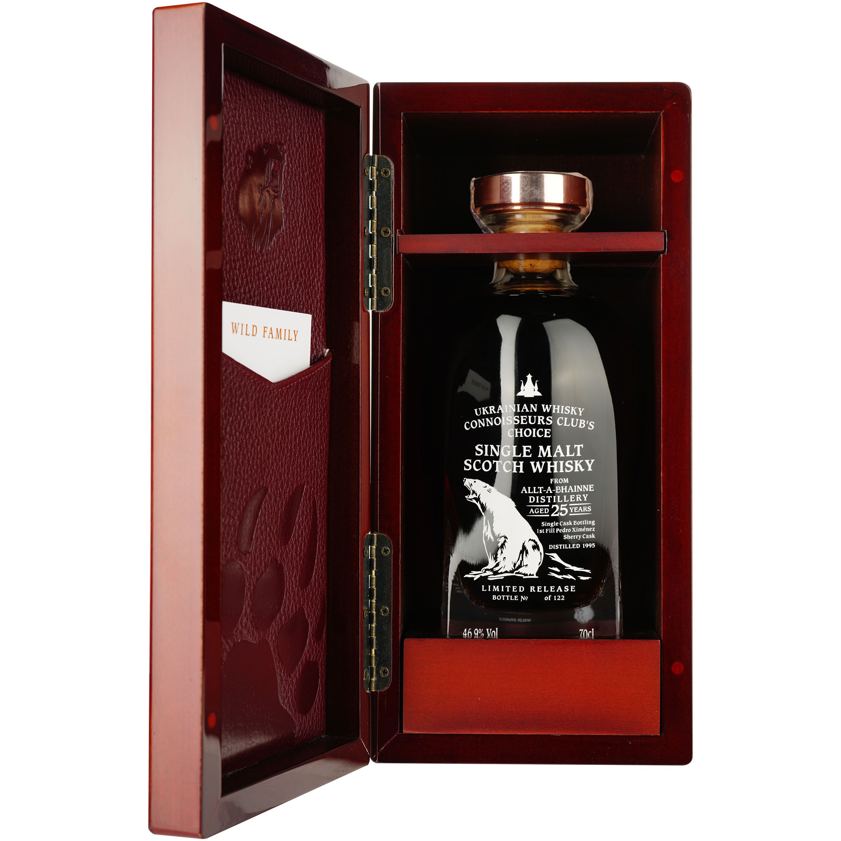 Віскі Allt-A-Bhainne 25 Years Old Single Malt Scotch Whisky 46.9% 0.7л у подарунковій упаковці - фото 4