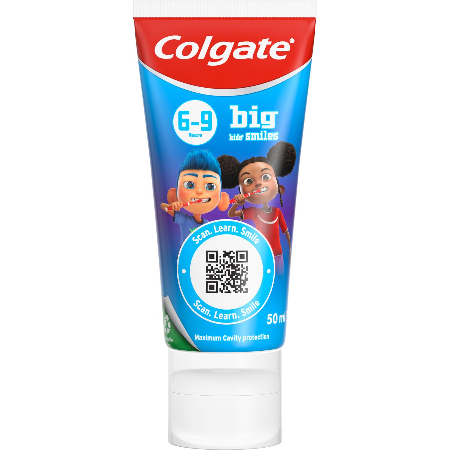 Зубная паста Colgate для детей 6-9 лет со вкусом нежной мяты 50 мл - фото 2