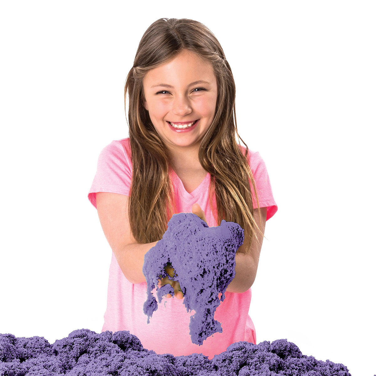 Набір піску для дитячої творчості Wacky-Tivities Kinetic Sand, фіолетовий, 454 г (71402P) - фото 3