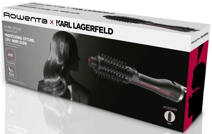 Фен-щетка Rowenta Karl Lagerfeld K/Pro Stylist, черный (CF961LF0) - фото 4