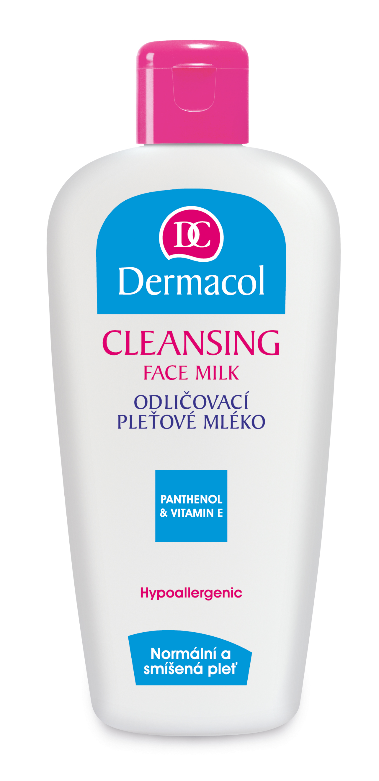 Очищувальне молочко Dermacol, для нормальної та комбінованої шкіри, 200 мл - фото 1
