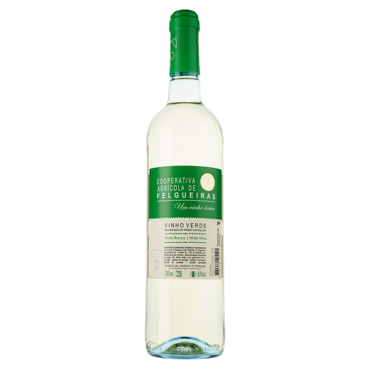 Вино Cooperativa Agricola de Felgueiras Branco White, біле, напівсухе, 0,75 л - фото 1