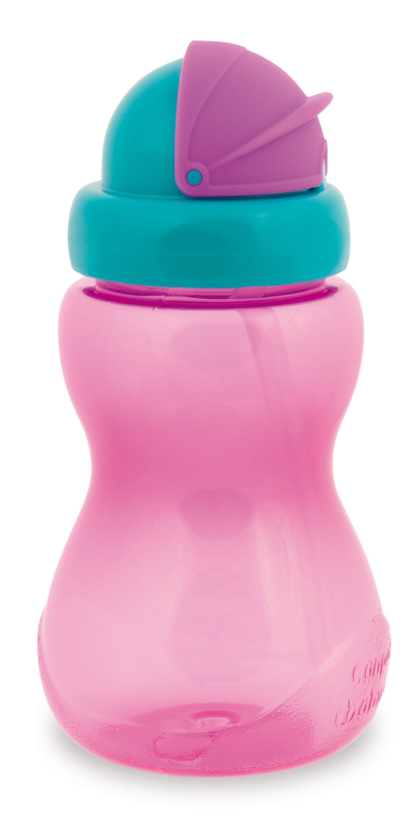 Поильник спортивный с трубочкой Canpol babies, 270 мл, розовый (56/109_pin) - фото 1