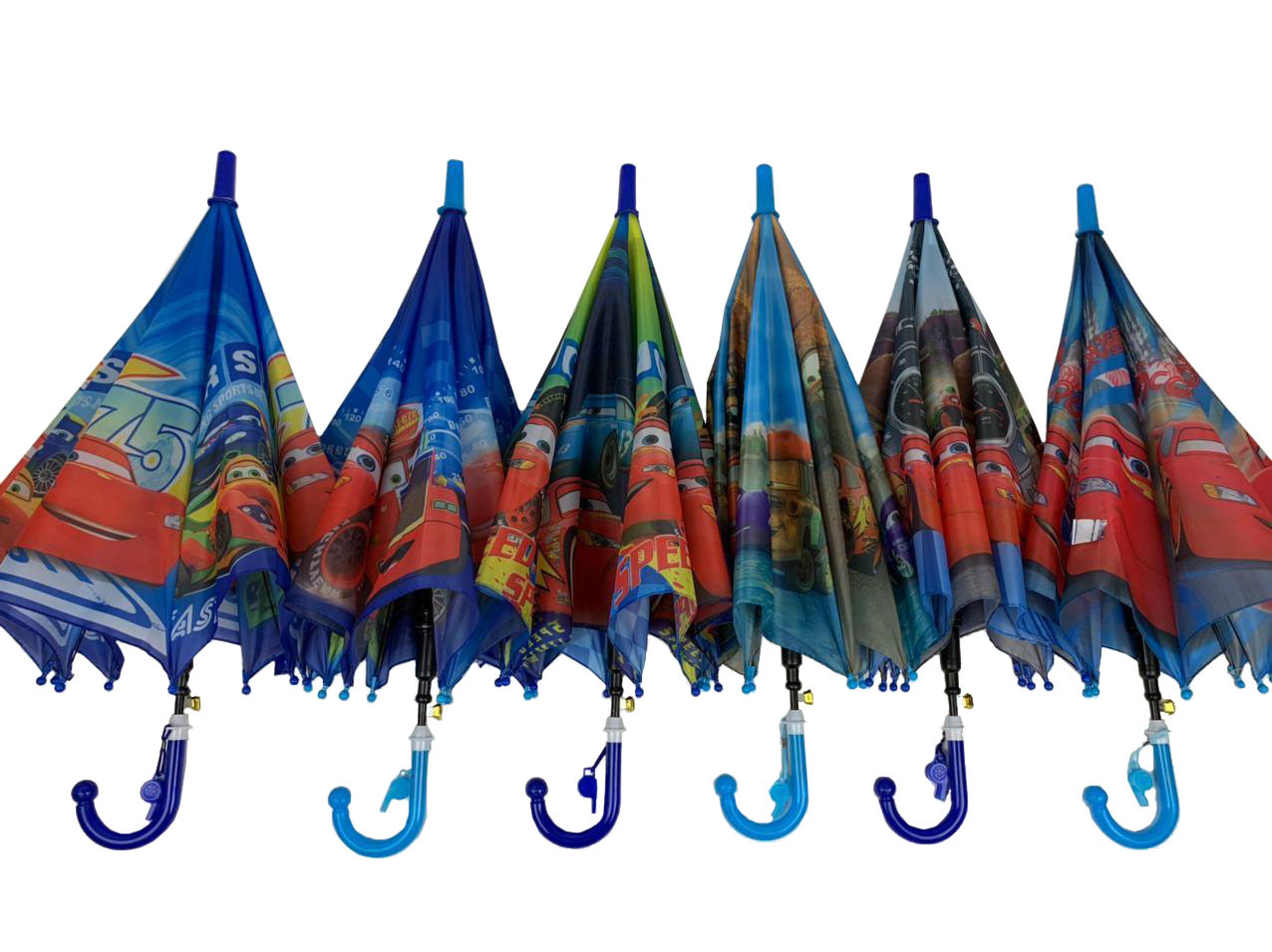 Дитяча парасолька-палиця напівавтомат Paolo Rossi 88 см різнобарвна - фото 6