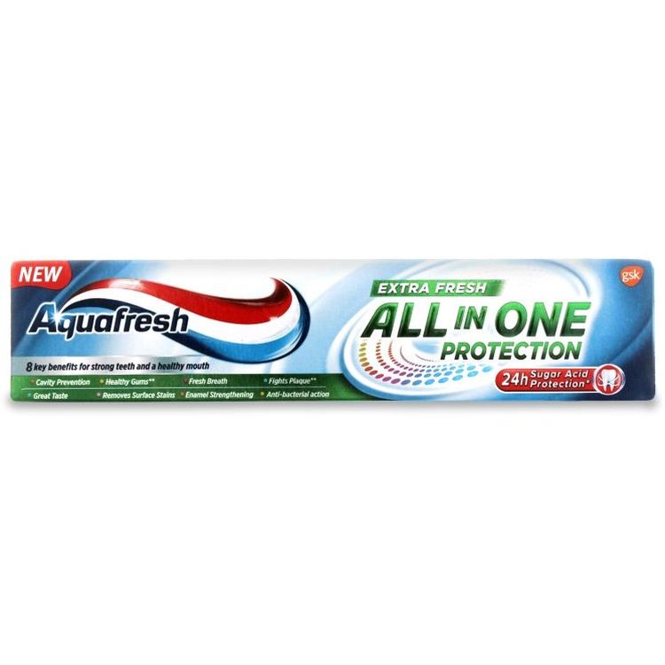 Photos - Toothpaste / Mouthwash Aquafresh Зубна паста  All in One Екстра фреш 100 мл 