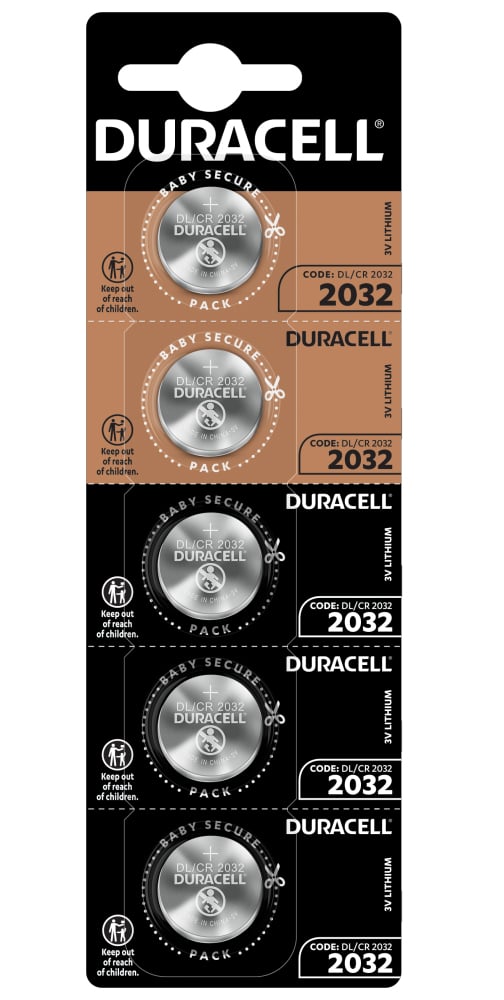 Батарейки Duracell CR 2032, 5 шт. (85065030) - фото 1