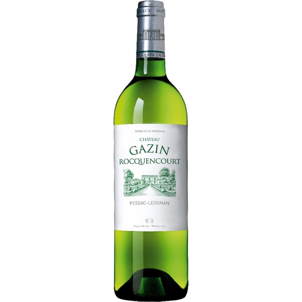 Вино Chateau Gazin Rocquencourt Blanc Pessac-Leognan, біле, сухе, 0,75 л - фото 1