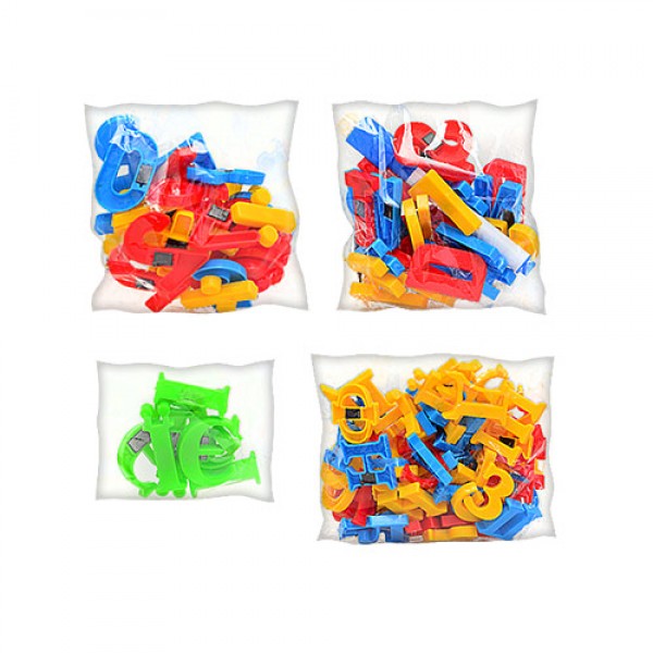 Мольберт Limo Toy Дошка знань 0703, 3 в 1 блакитний с червоним (21542) - фото 2