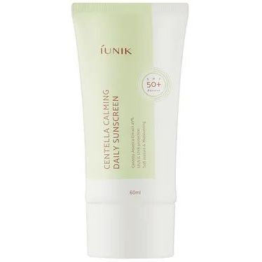 Солнцезащитный крем с экстрактом центеллы iUNIK Centella Calming Daily Moisture Suncreen SPF 50 15 мл - фото 1