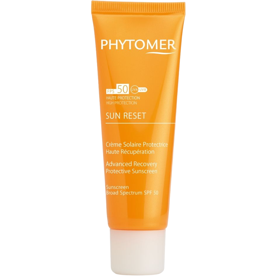 Сонцезахисний та регенеруючий крем Phytomer Sun Reset Advanced Recovery Protective Sunscreen SPF50, 50 мл - фото 1
