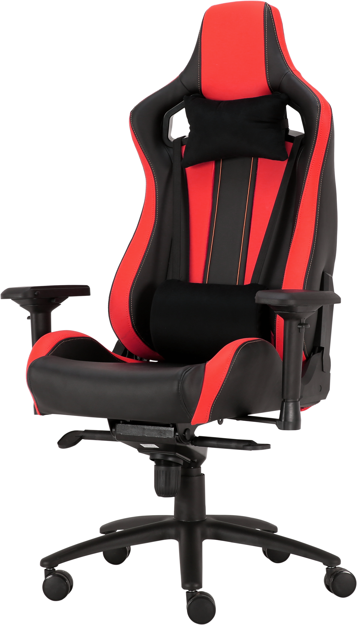 Геймерское кресло GT Racer черное с красным (X-0715 Black/Red) - фото 3