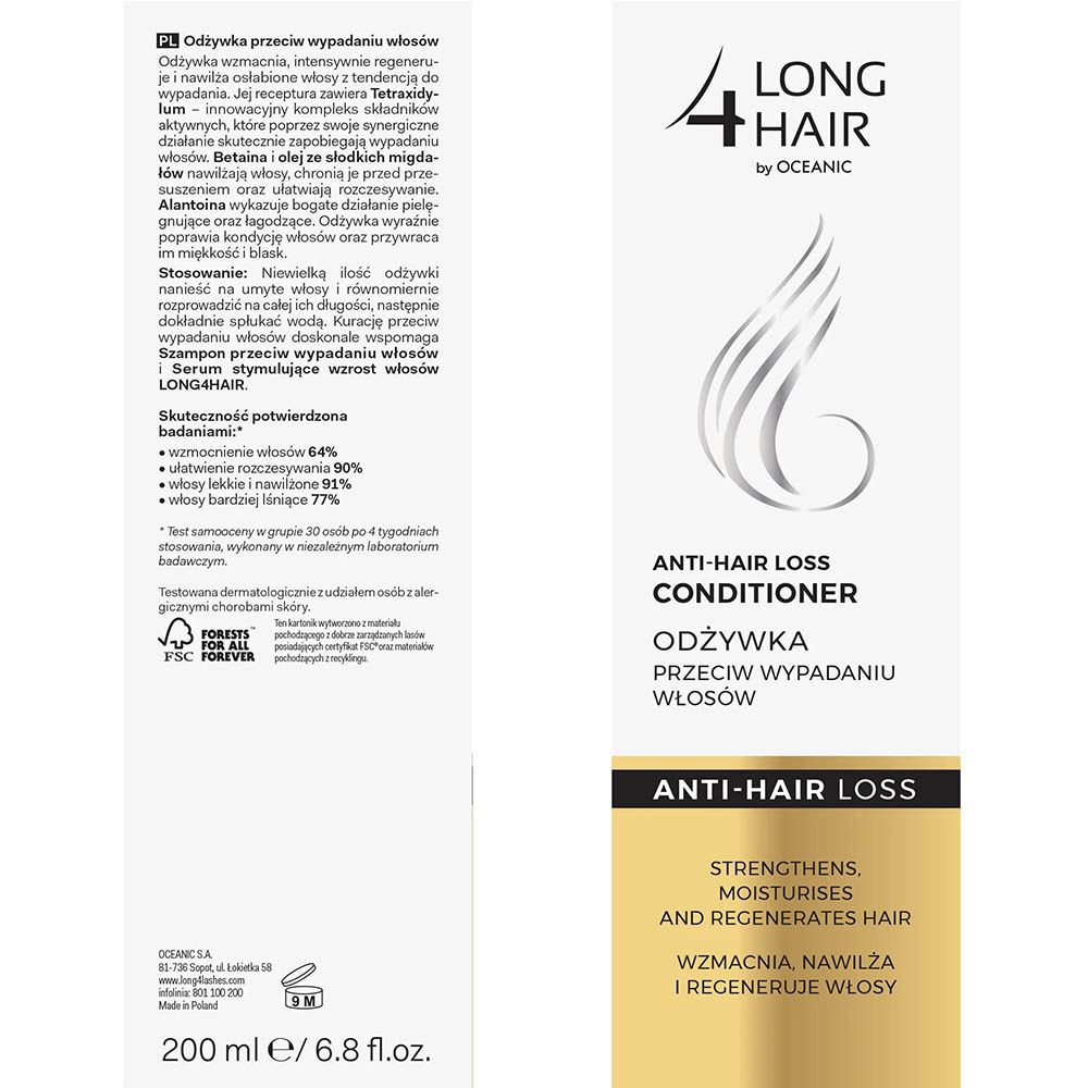 Кондиционер для волос Long4Hair Anti-Hair Loss Conditioner 200 мл - фото 3