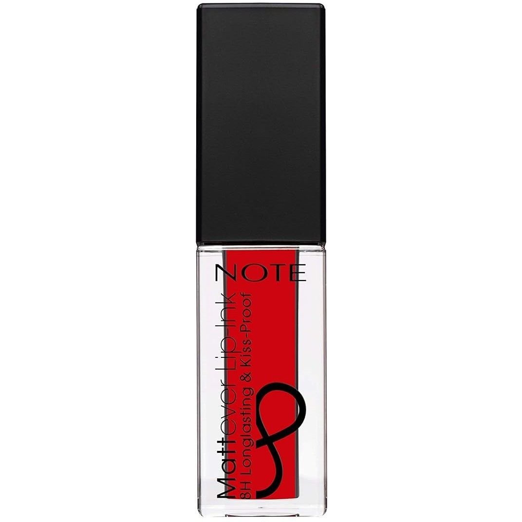 Матовый флюид для губ Note Cosmetique Mattever Lip-Ink тон 13 (Dating Red) 4.5 мл - фото 1