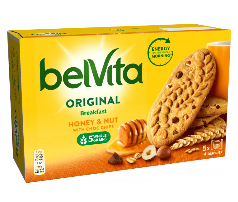 Печиво BelVita з медом та горіхами 225 г (763188) - фото 1