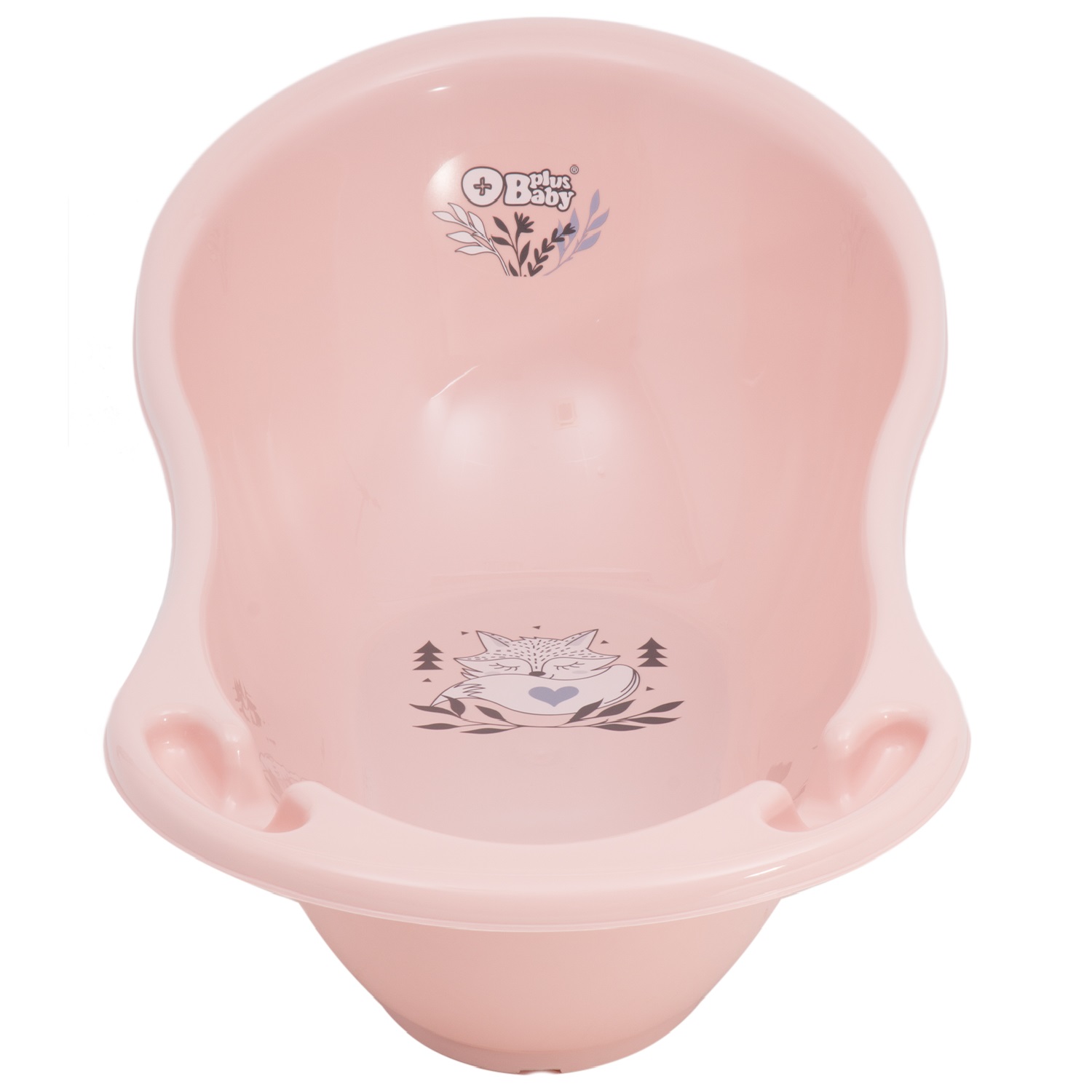 Ванна Tega Plus baby Маленька лисичка, рожевий, 102 см ((PB-LIS-005-130)) - фото 1