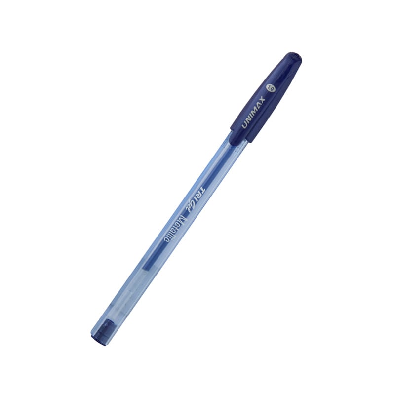 Набір гелевих ручок Unimax Trigel Metallic 10 шт. (UX-141) - фото 3