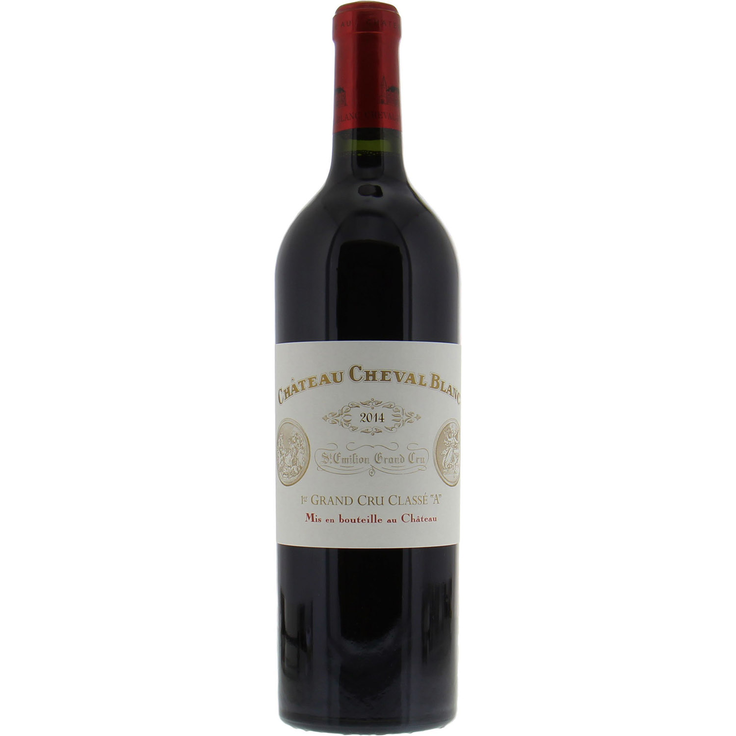 Вино Chateau Cheval Blanc Premier Grand Cru Classe 2014 St Emillion AOC красное сухое 0.75 л - фото 1