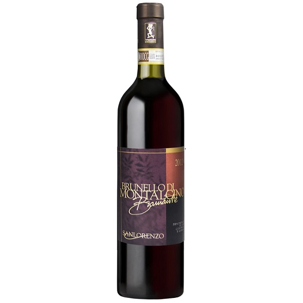 Вино San Lorenzo Brunello di Montalcino Bramante, червоне, сухе, 13%, 0,75 л - фото 1