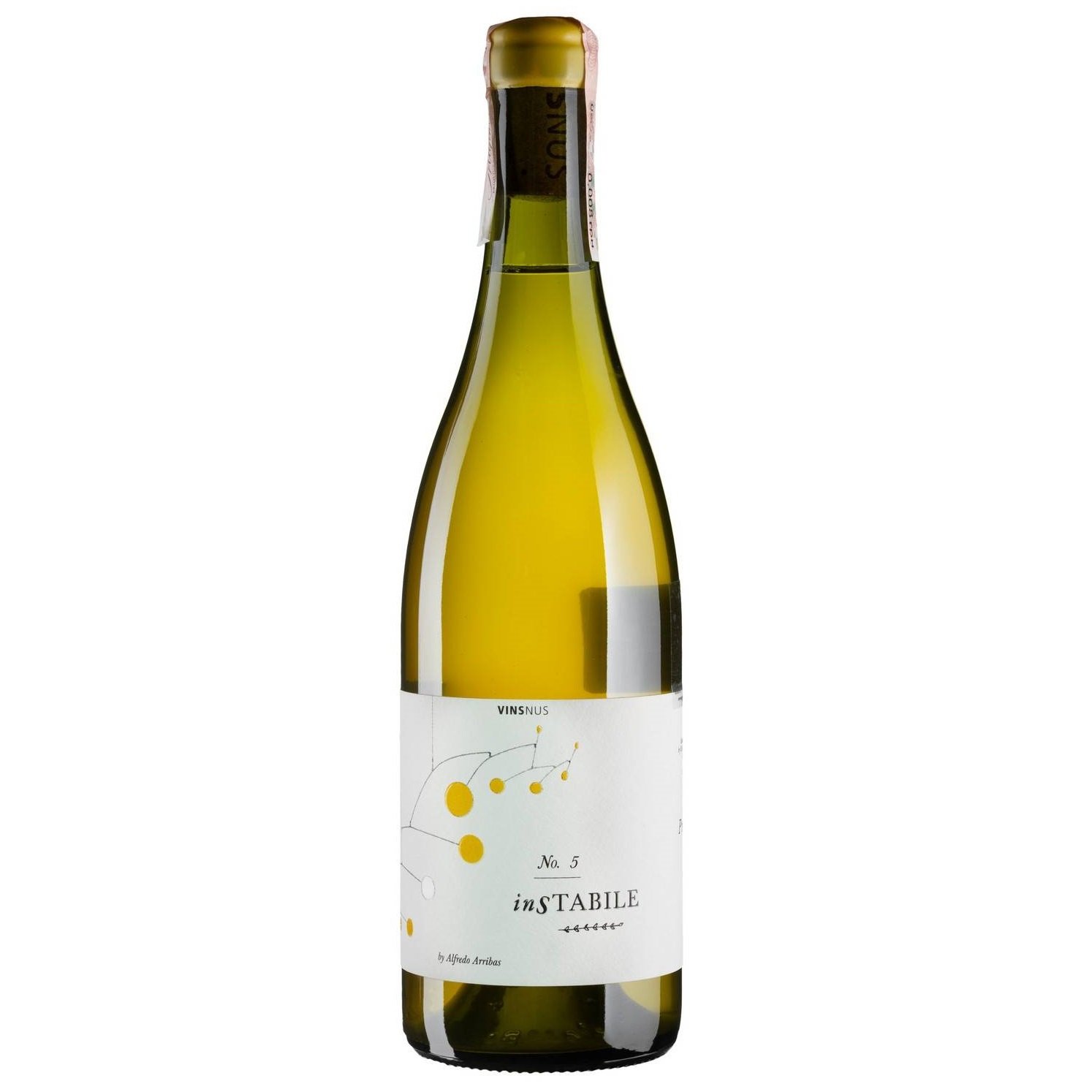 Вино Vins Nus InStabile №5 In Albis 2018, белое, сухое, 0,75 л (50866) - фото 1