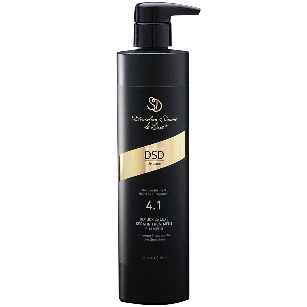 Відновлюючий шампунь DSD de Luxe 4.1 Keratin Treatment Shampoo, 500 мл - фото 1