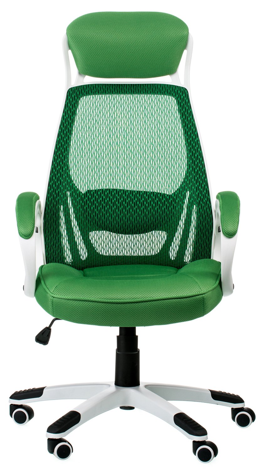 Крісло офісне Special4you Briz зелений з білим (E0871) - фото 2
