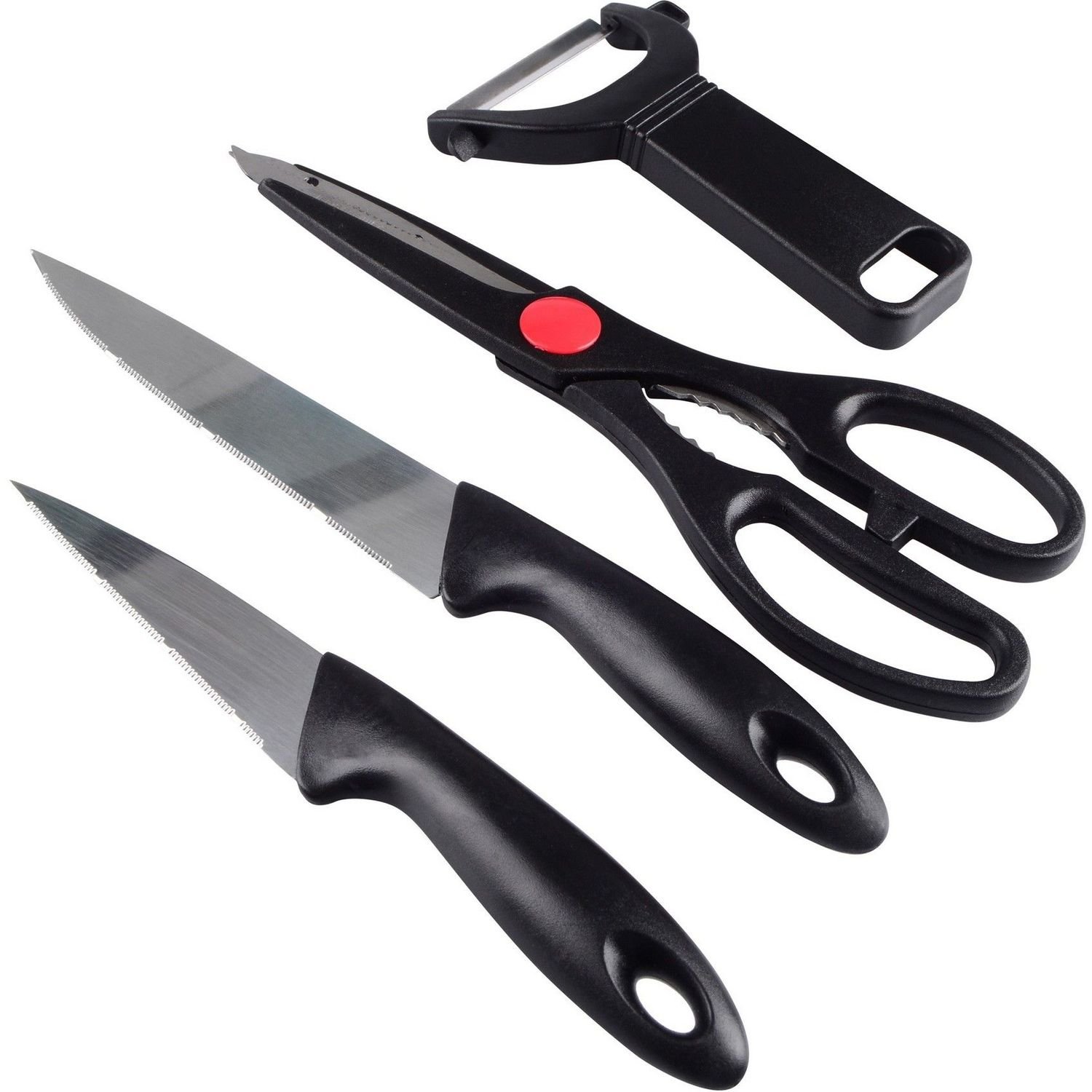 Набор ножей Bravo Chef Набор с доской, ножницами и овощечисткой (BC-5108/5) - фото 2