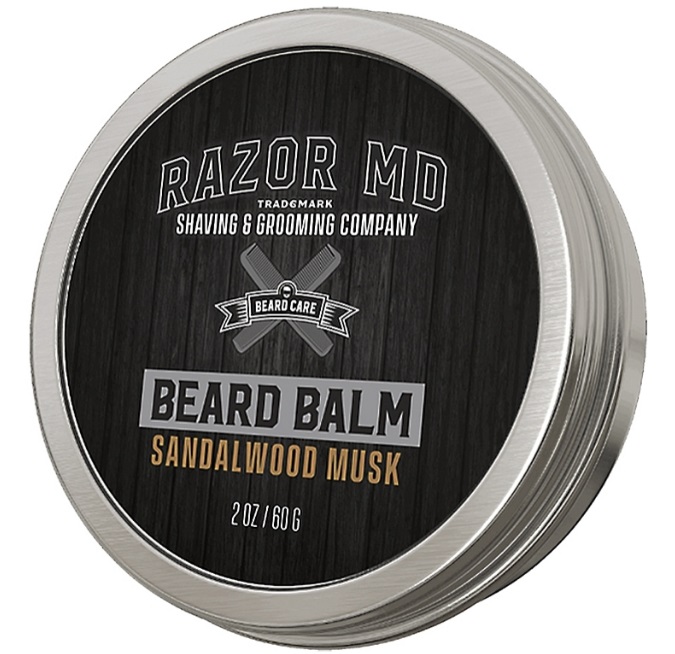 Бальзам для бороди Razor Beard Balm Sandalwood Musk з екстрактом сандалового дерева та мускусу 60 г - фото 2