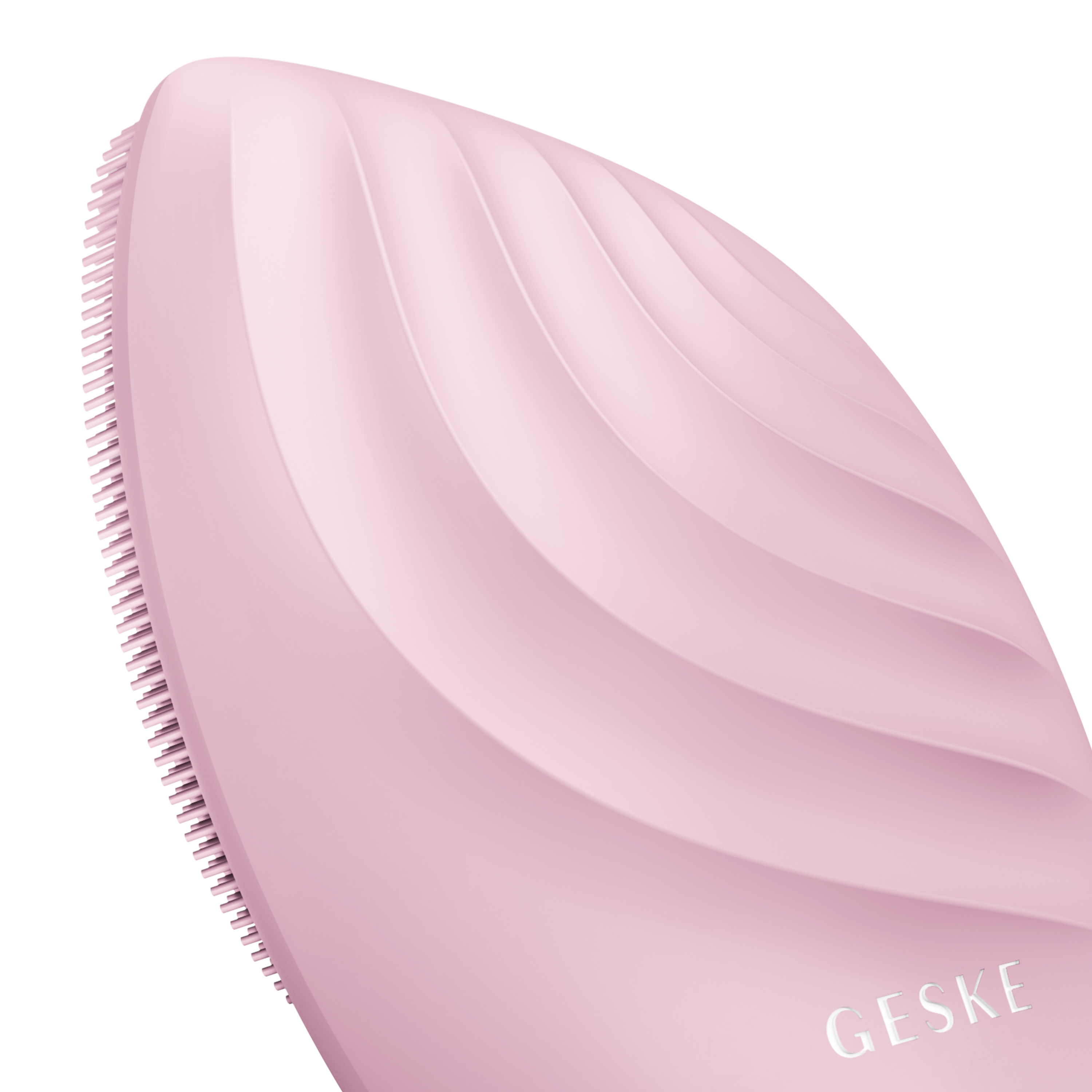 Електронна звукова щітка для обличчя GESKE Sonic Facial Brush 5 в 1 рожева - фото 4