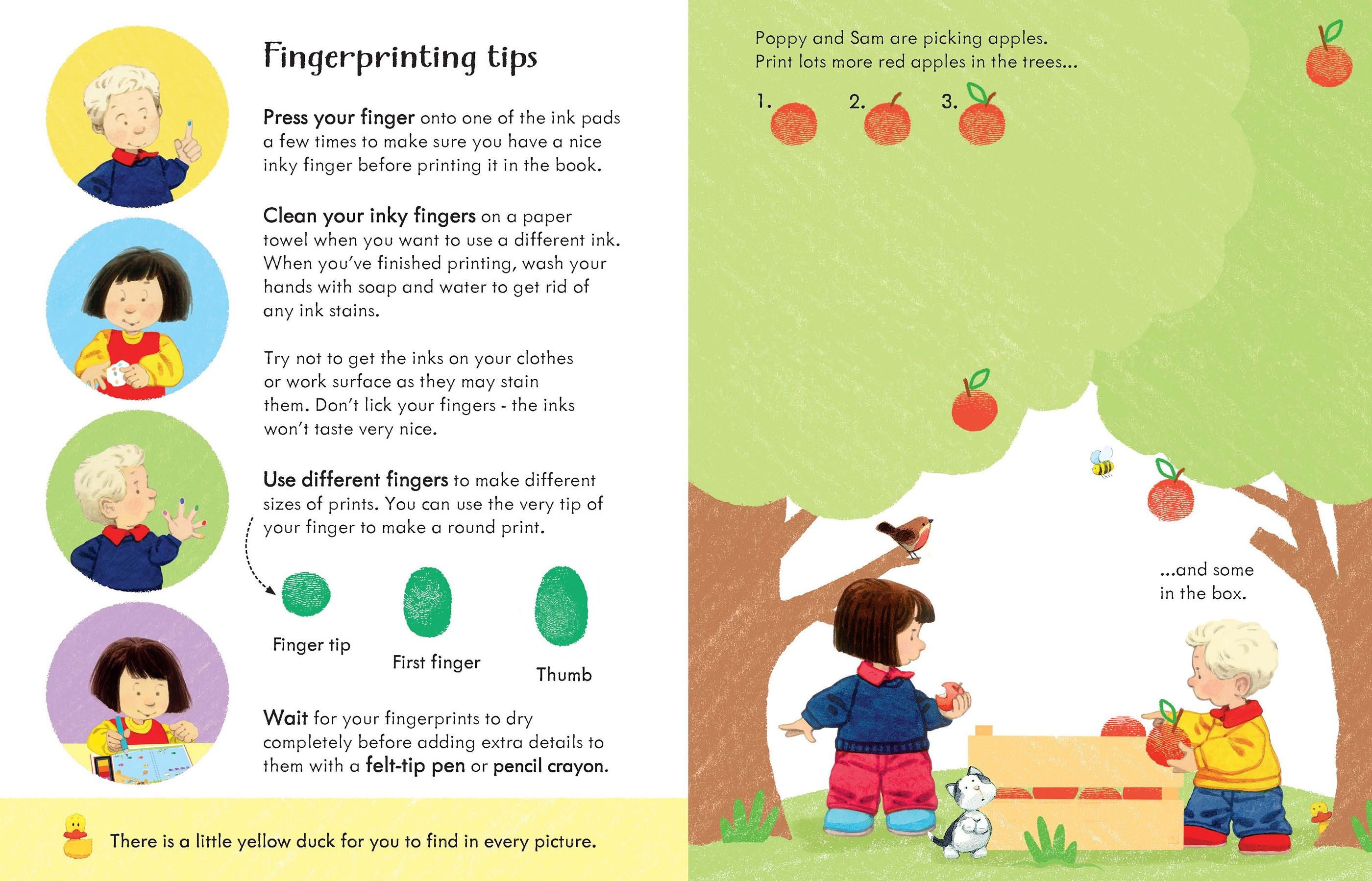 Poppy and Sam's Fingerprint Activities - Sam Taplin, англ. язык (9781474952712) - фото 3