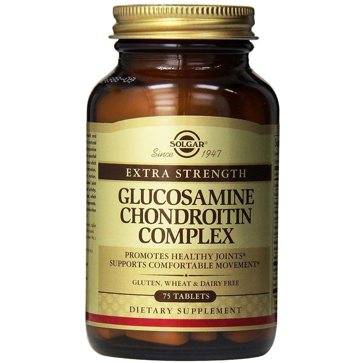 Глюкозамін і Хондроітин Solgar Glucosamine Chondroitin 75 таблеток - фото 1