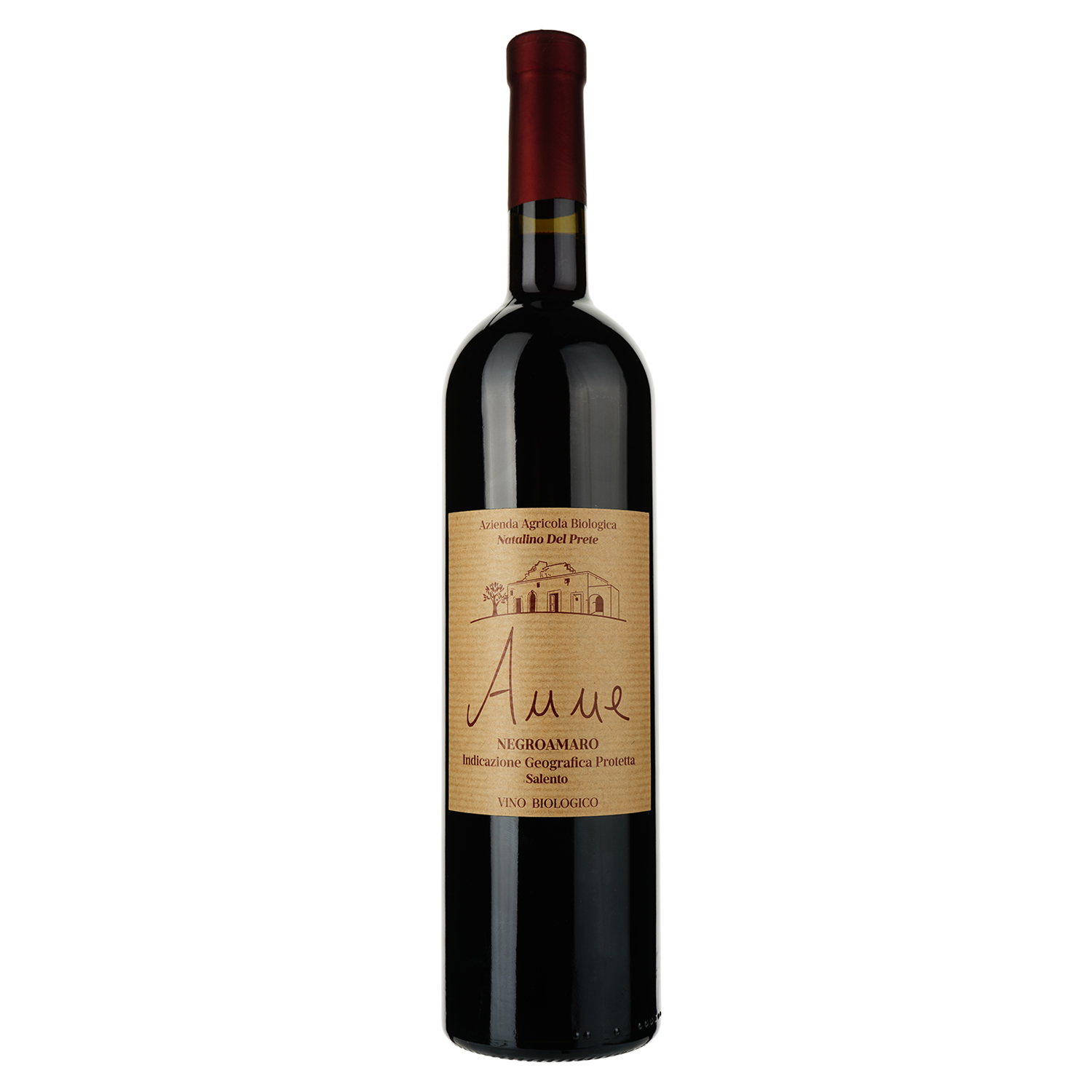 Вино Natalino Del Prete Natali Primitvo 2019 красное сухое 0.75 л - фото 1