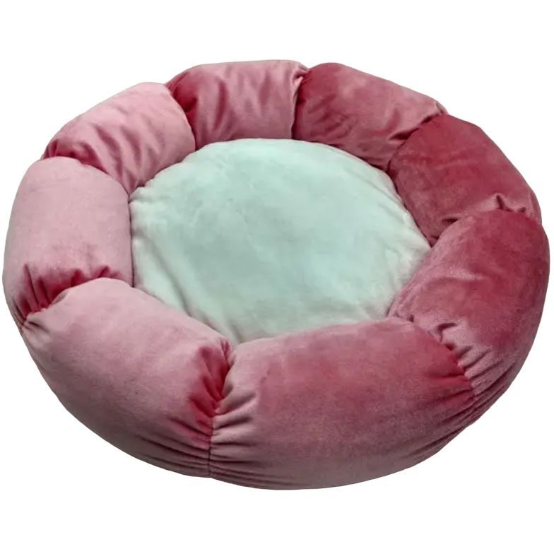 Лежак Matys Жасмин №2, 54х14 см, круглий, рожевий - фото 1