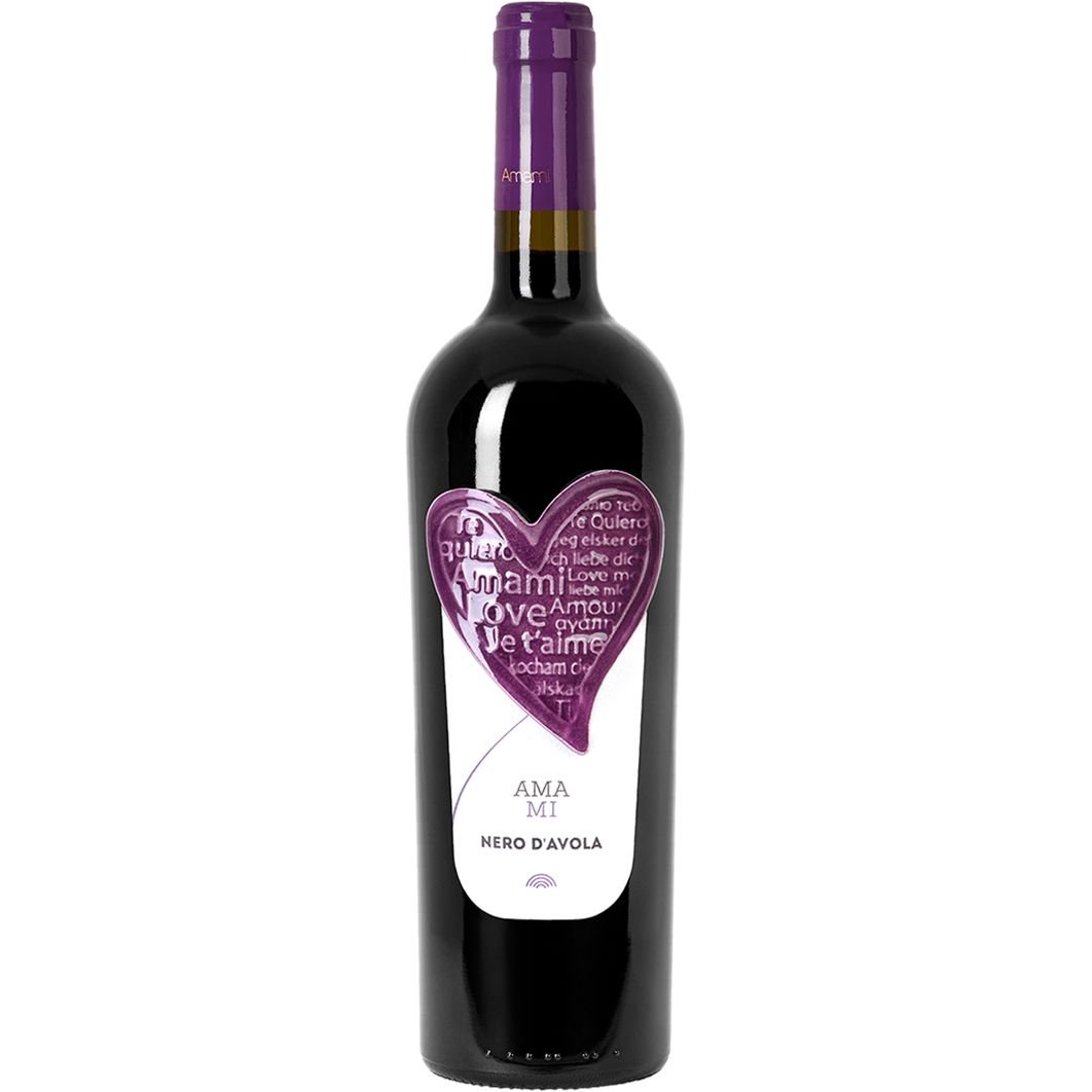 Вино Amami Nero d'Avola, червоне, сухе, 13%, 0,75 л (8000019863876) - фото 1