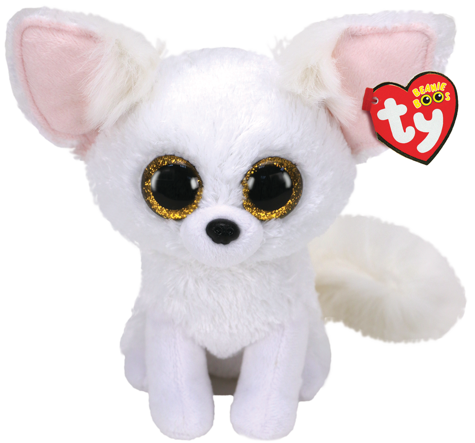 М'яка іграшка TY Beanie Boo's Біла лисиця Phoenix, 25 см (36481) - фото 1