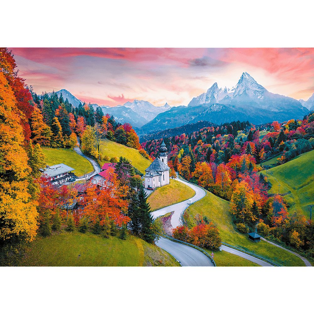 Пазли Trefl Безмежна колекція: Біля підніжжя Альп Баварія Німеччина 1000 елементів - фото 2