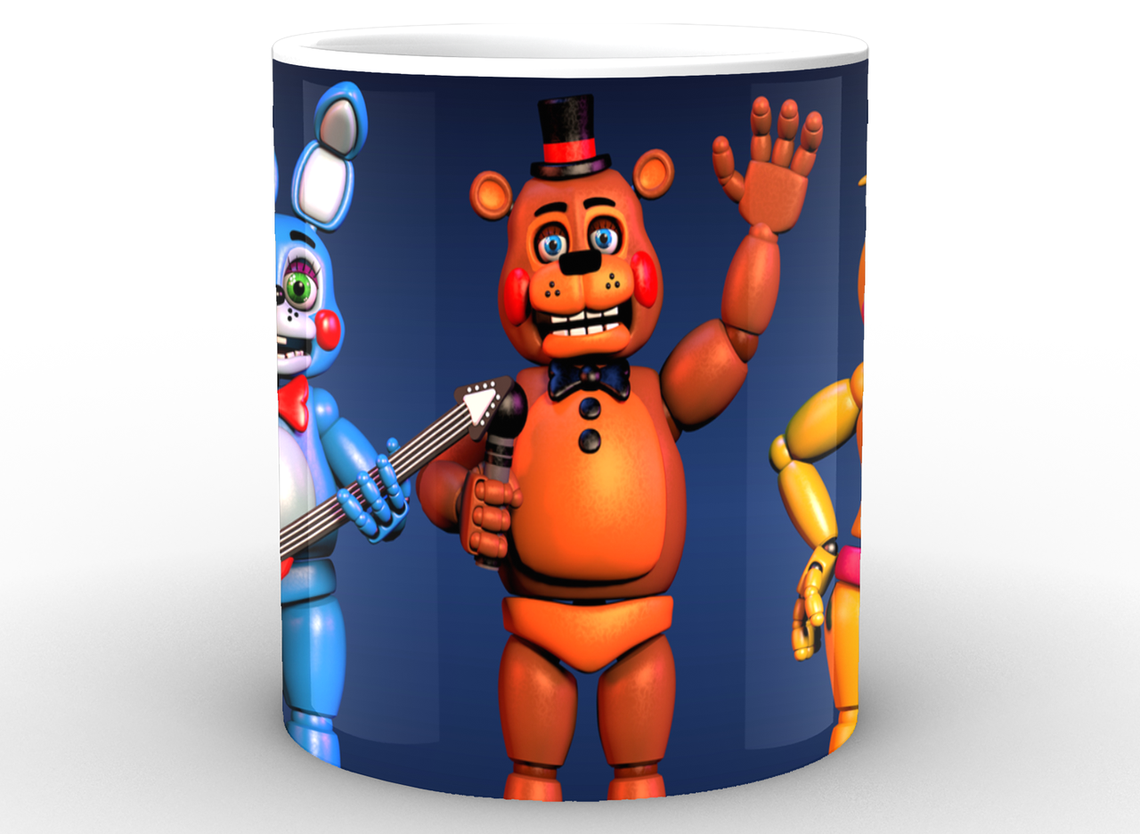 Кружка GeekLand Five Nights At Freddys П'ять ночей із Фредді постер FN.02.011 - фото 2