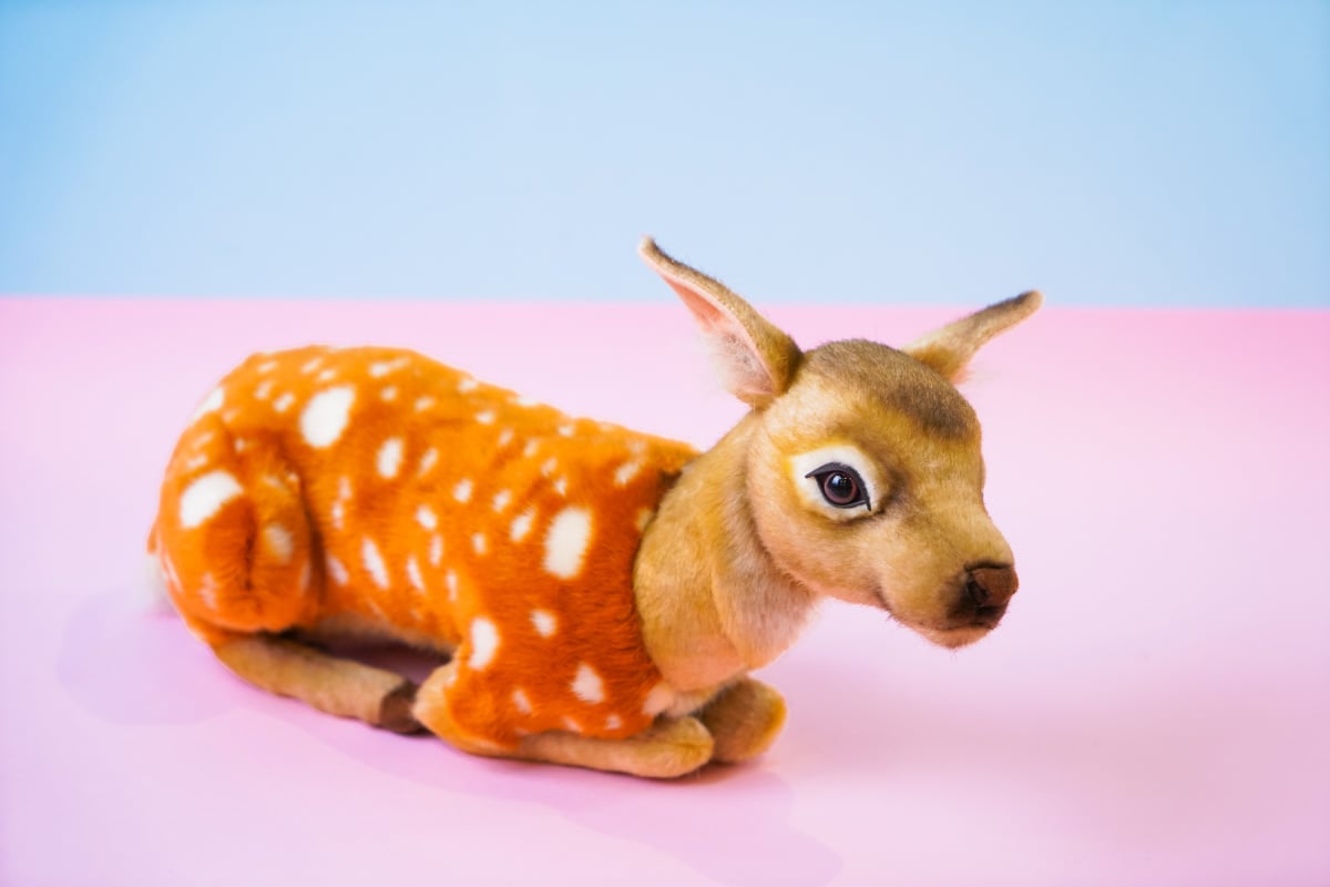 М'яка іграшка Hansa Плямистий олень, 45 см (7804) - фото 3